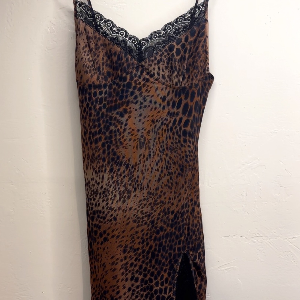 Printed Mini Dress